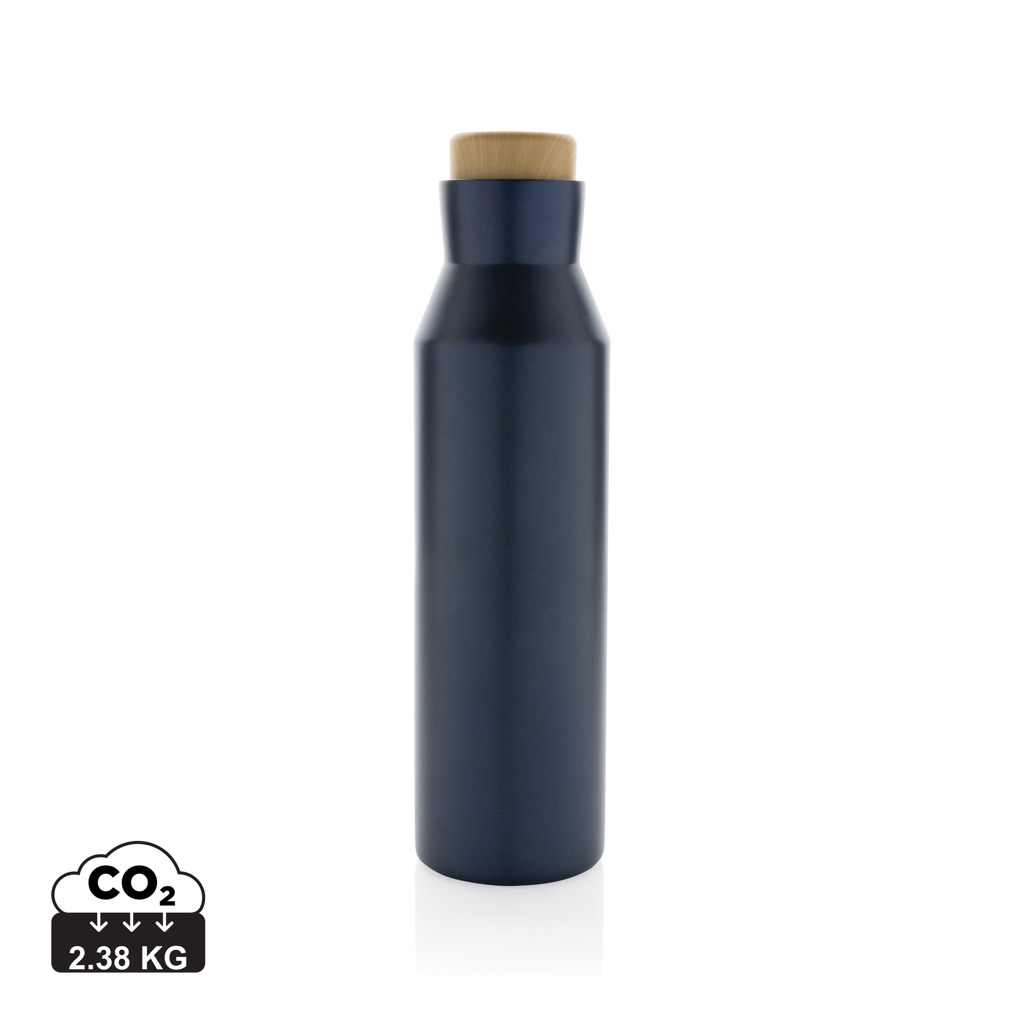 XD Collection Gaia RCS certified recycled stainless steel vacuum bottle