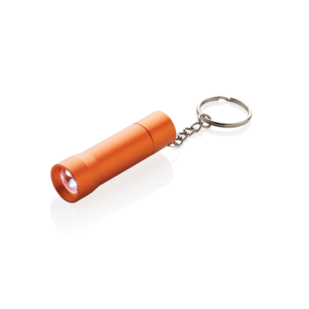 XD Collection Flash RCS recycled aluminium keychain torch