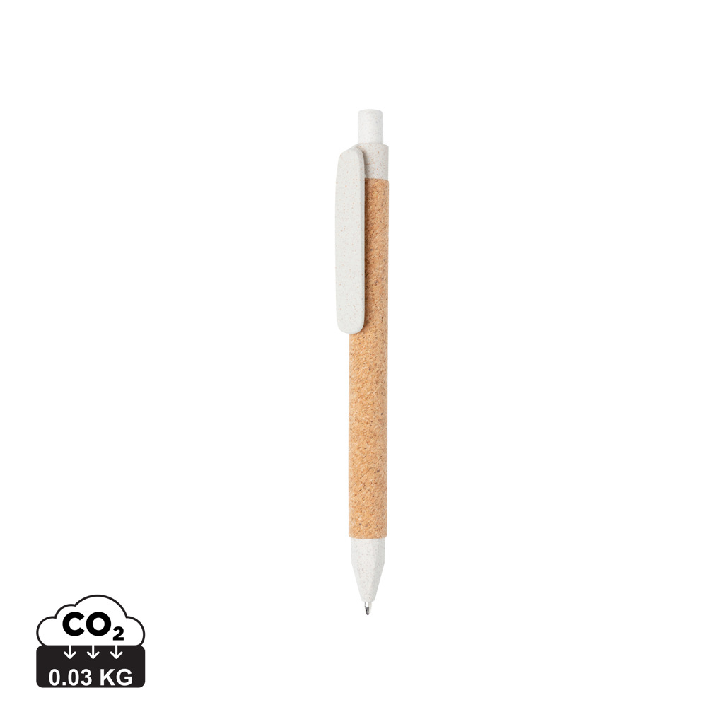 XD Collection Write wheatstraw and cork pen