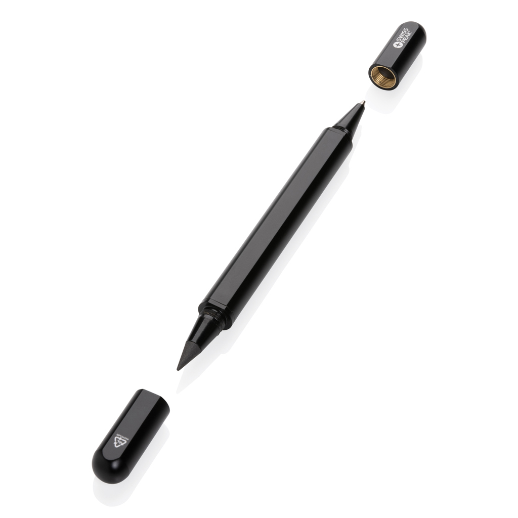 Swiss Peak Swiss Peak Storm RCS recycled aluminium dual tip pen