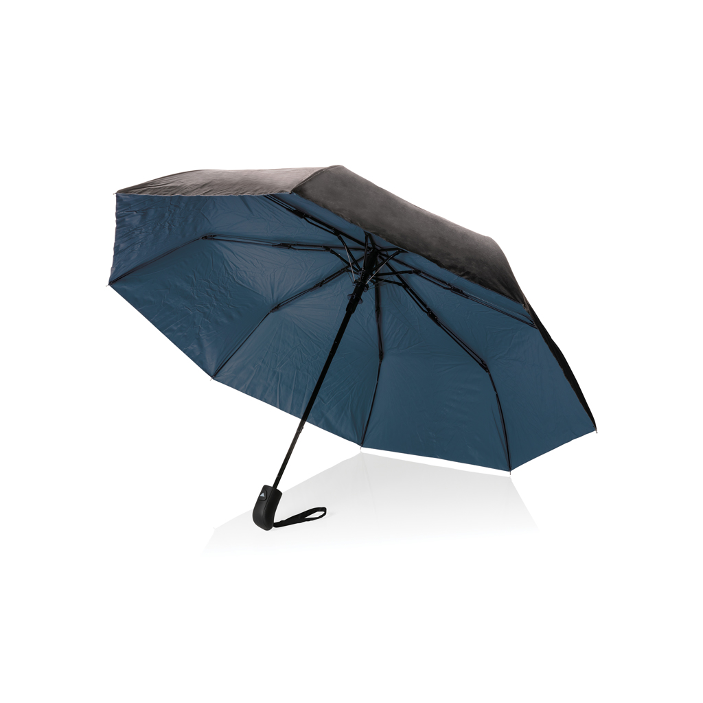 XD Collection 21″ Impact AWARE™ RPET 190T Pongee dual colour mini umbrella