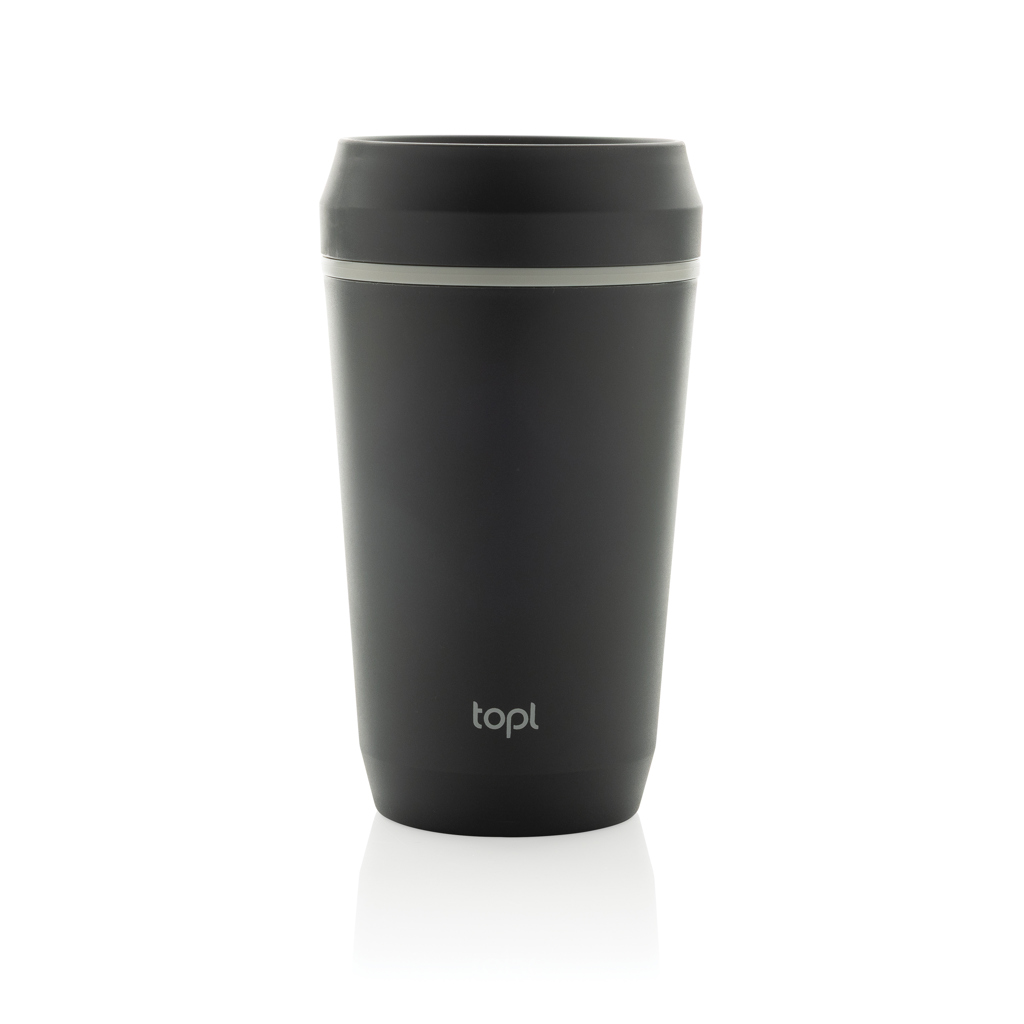 Topl Topl Recycled Plastic To Go Tumbler Patented 360 Lid 354ml