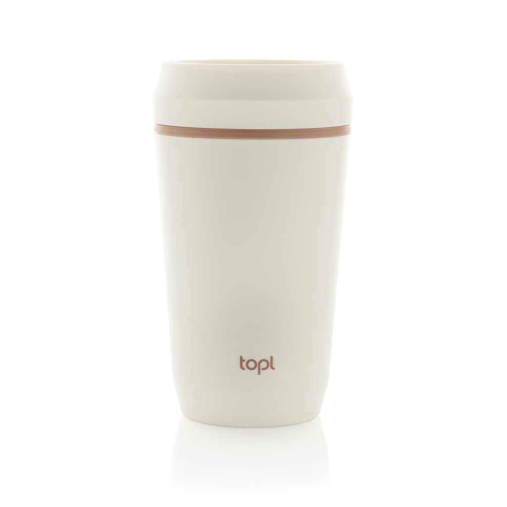 Topl Topl Recycled Plastic To Go Tumbler Patented 360 Lid 354ml