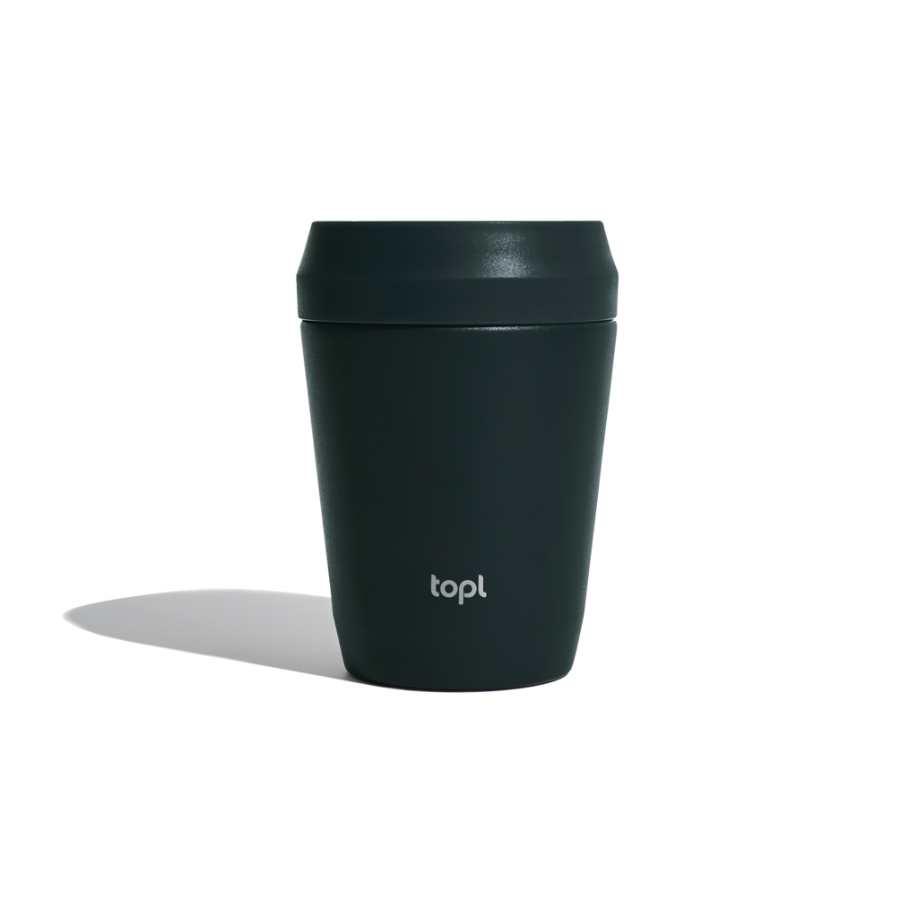 Topl Topl Recycled Steel To Go Tumbler Patented 360 Lid 235ml