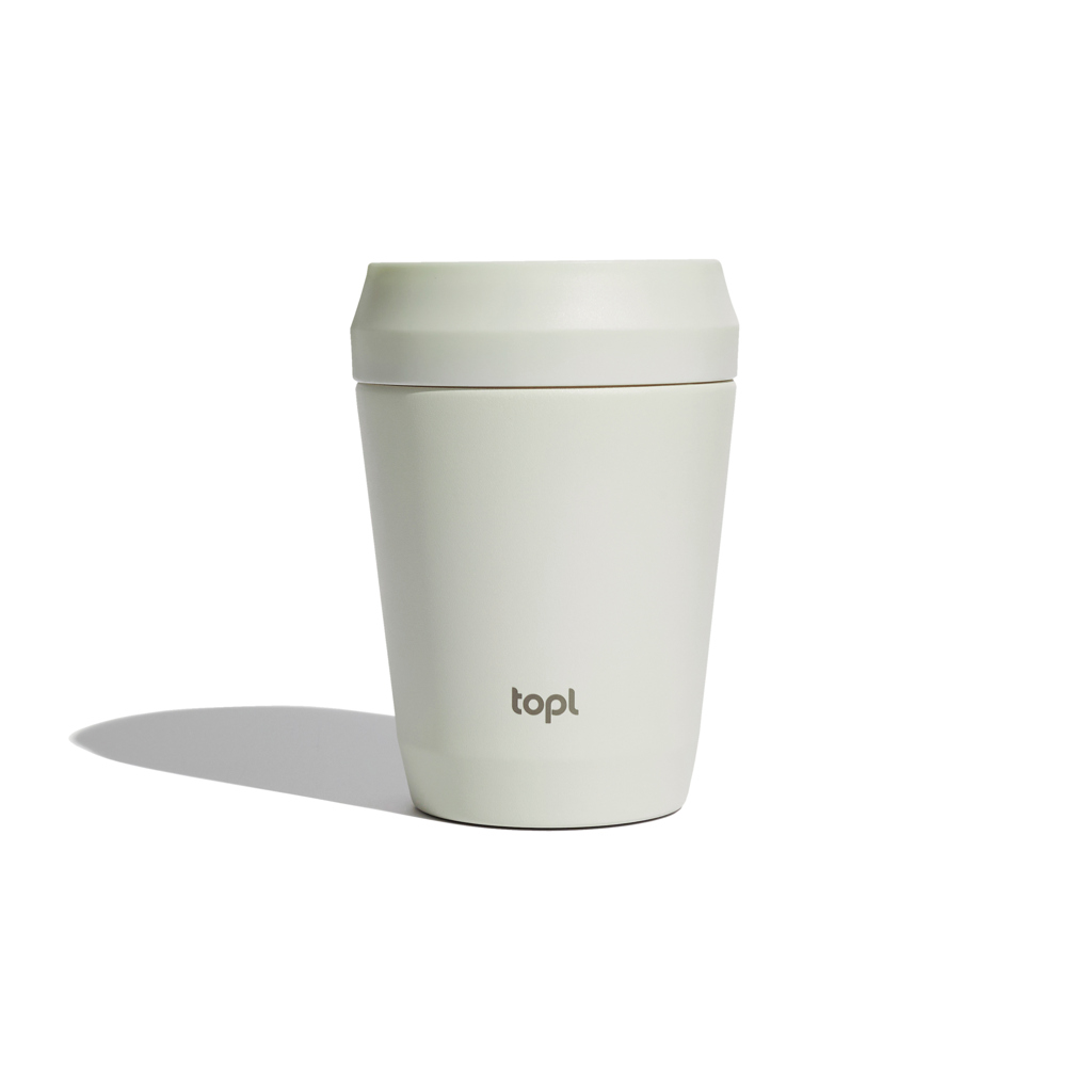Topl Topl Recycled Steel To Go Tumbler Patented 360 Lid 235ml