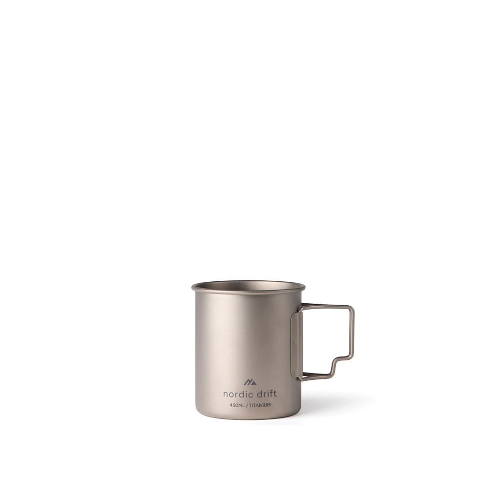 Nordic Drift Nordic Drift Trail Ultra Light Titanium 450ml Cup