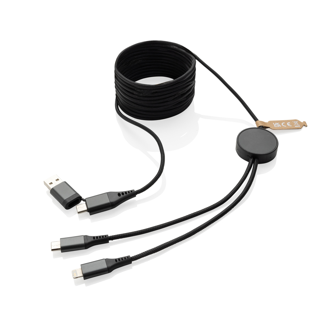 XD Xclusive Terra RCS recycled PET 3 meter  4-in-1 cable