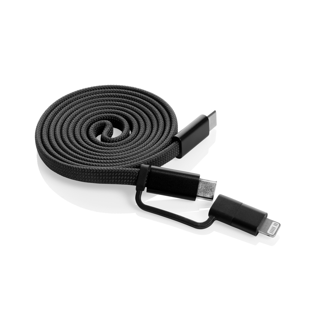 XD Xclusive Arc RCS recycled Ultra-thin 60W 2 in 1 magnetic cable