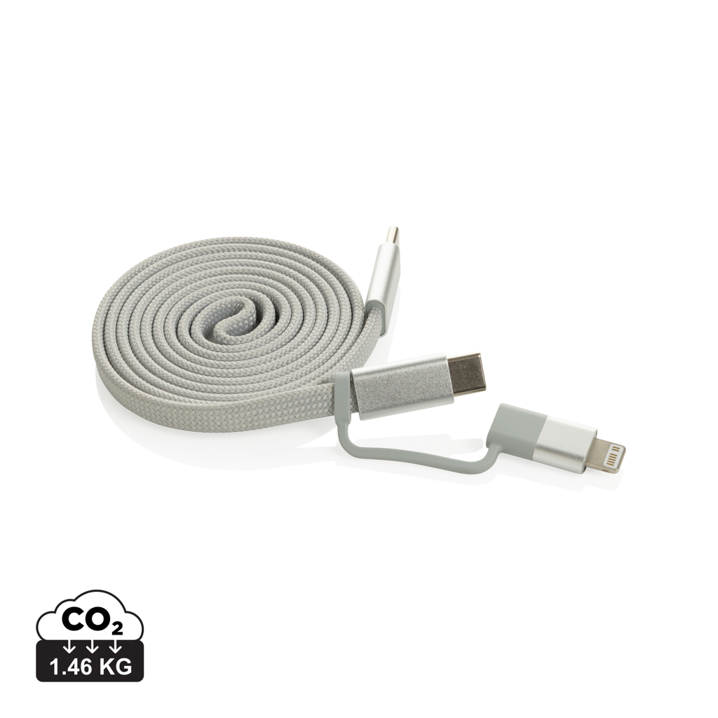 XD Xclusive Arc RCS recycled Ultra-thin 60W 2 in 1 magnetic cable