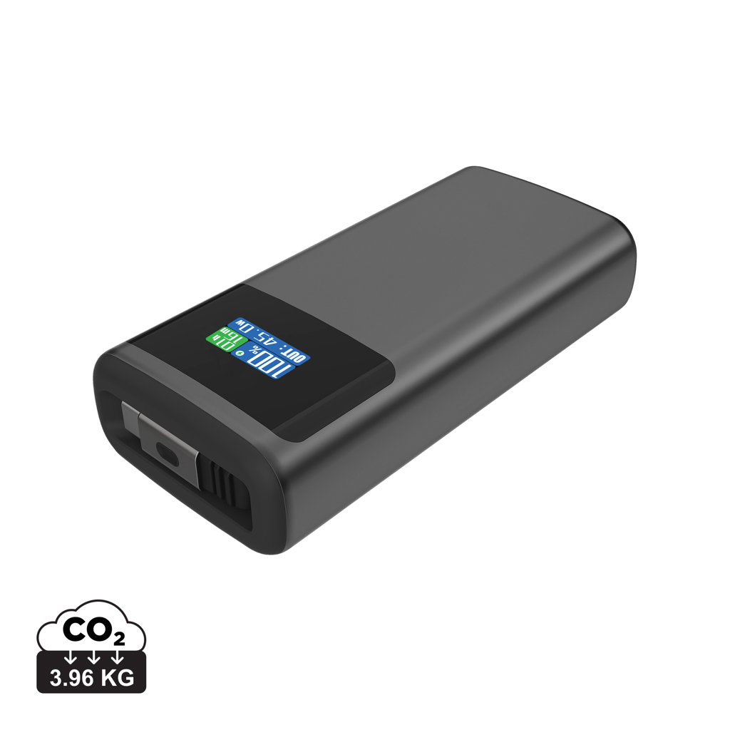 XD Xclusive Quantum RCS ultra-fast PD45W 10.000mAh powerbank with screen