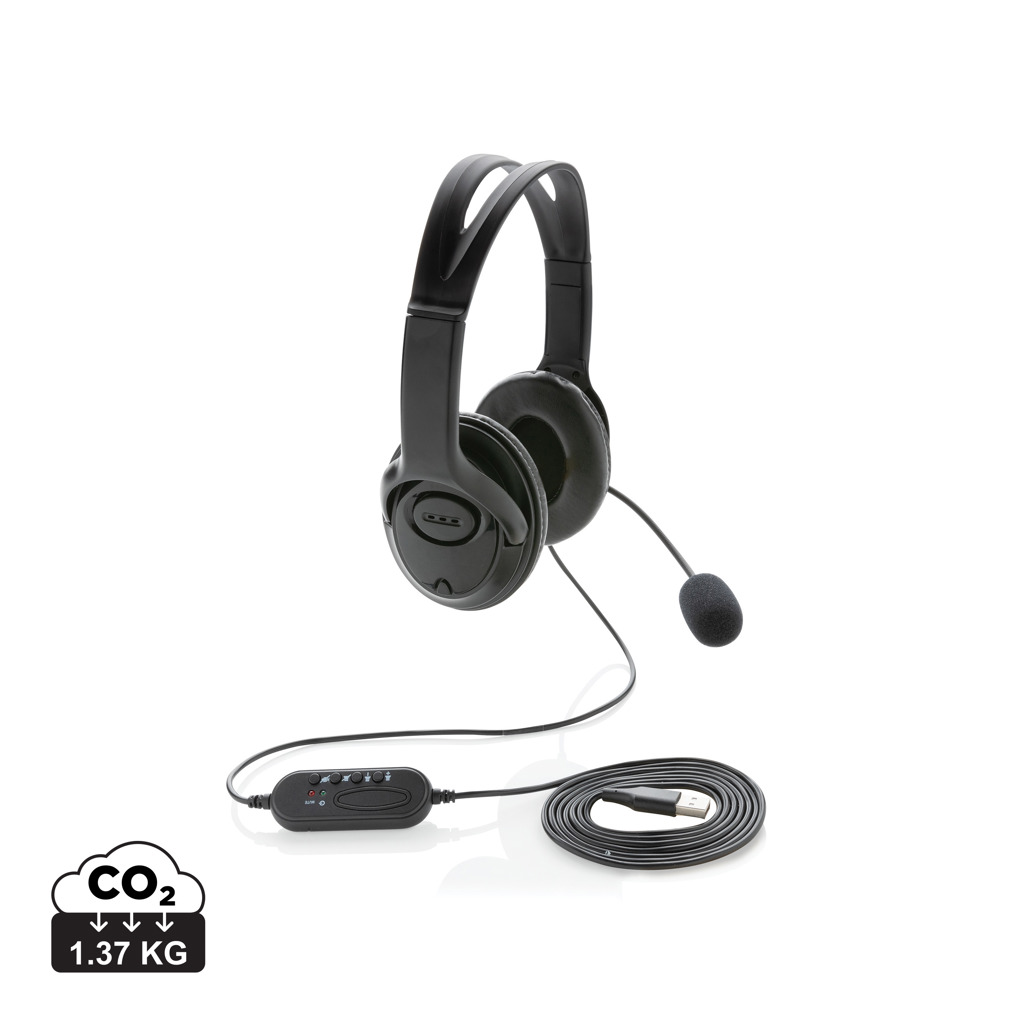 XD Collection Over ear wired work headset