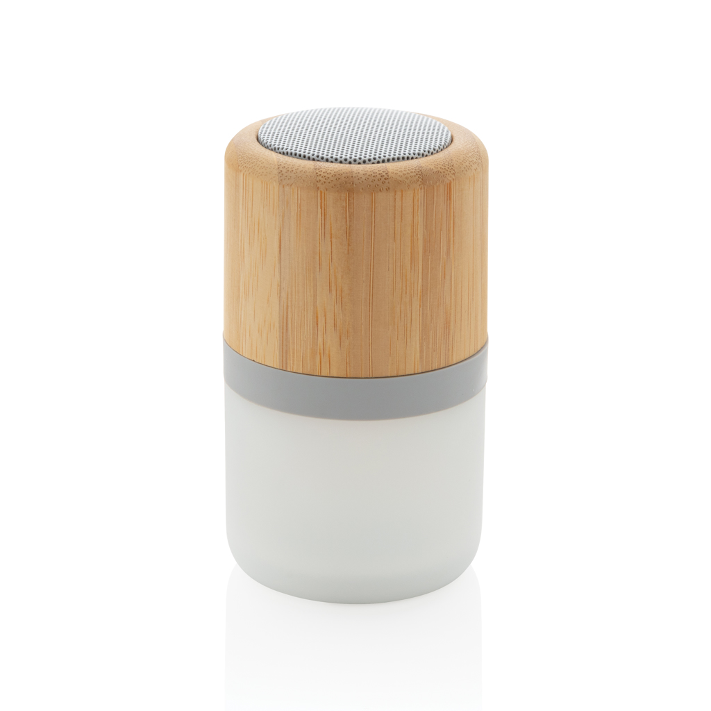 XD Collection Bamboo colour changing 3W speaker light