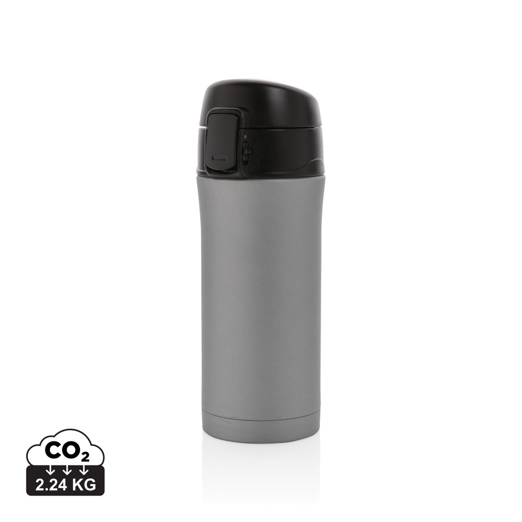 XD Collection Metallic easy lock vacuum mug