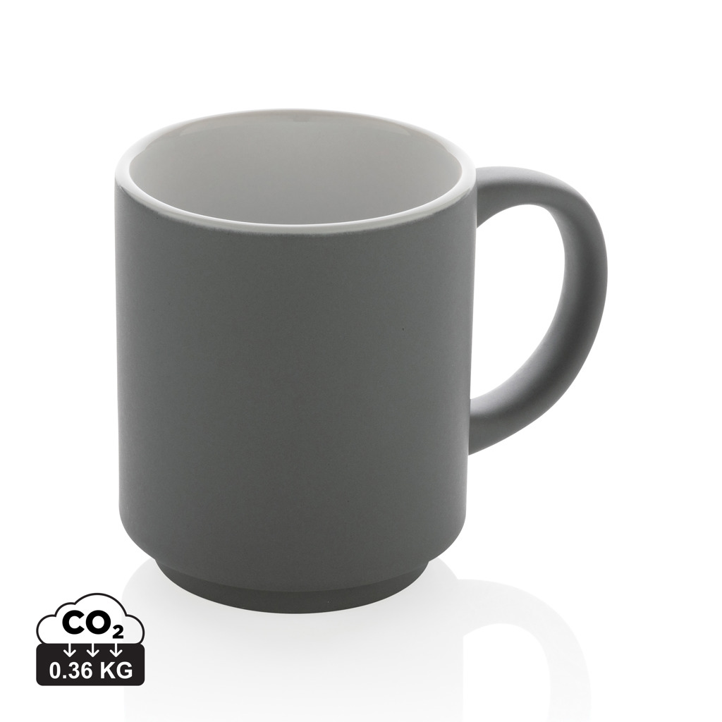 XD Collection Ceramic stackable mug 180ml