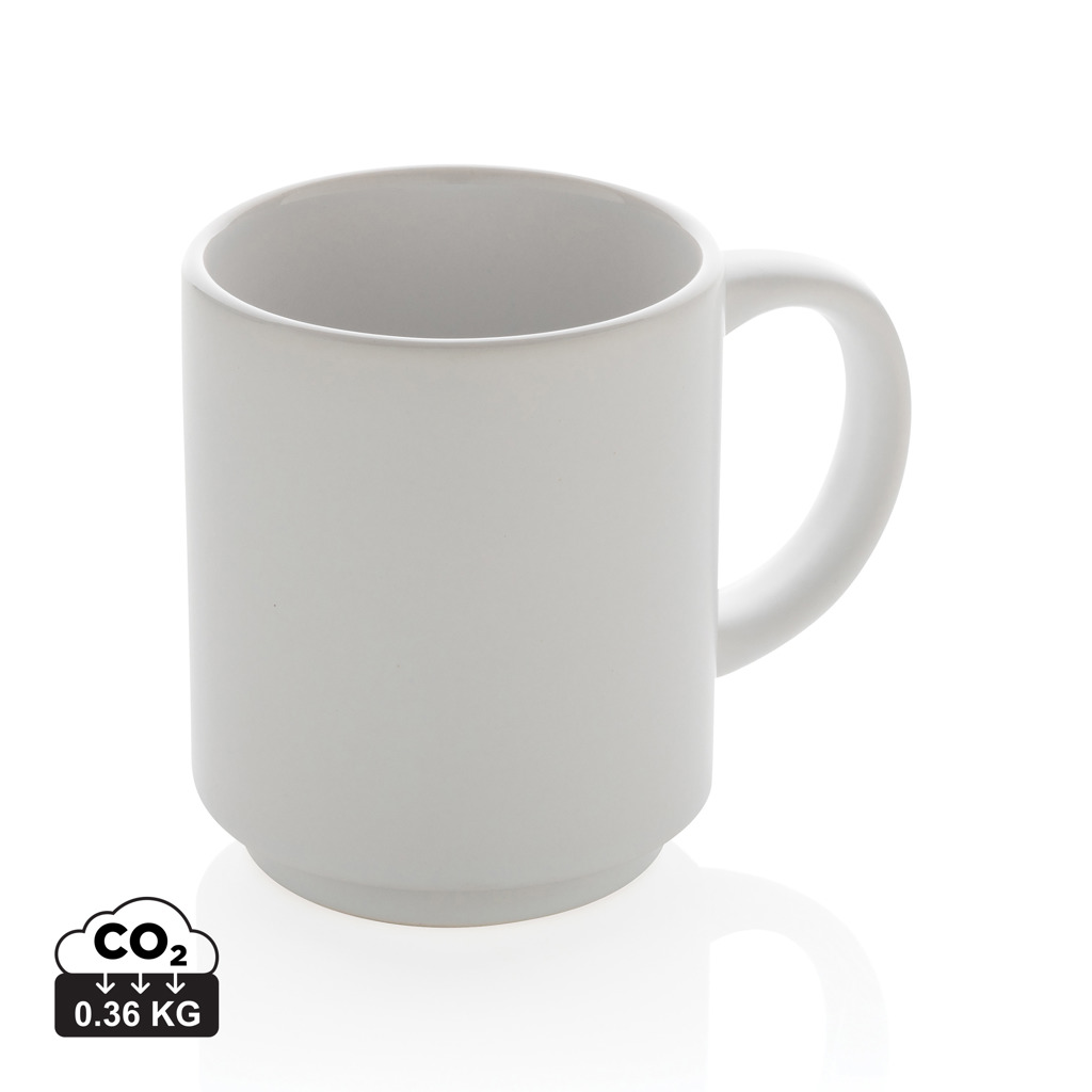 XD Collection Ceramic stackable mug 180ml