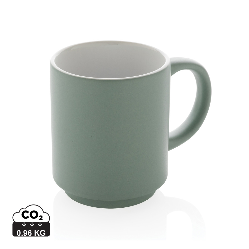 XD Collection Ceramic stackable mug 180ml