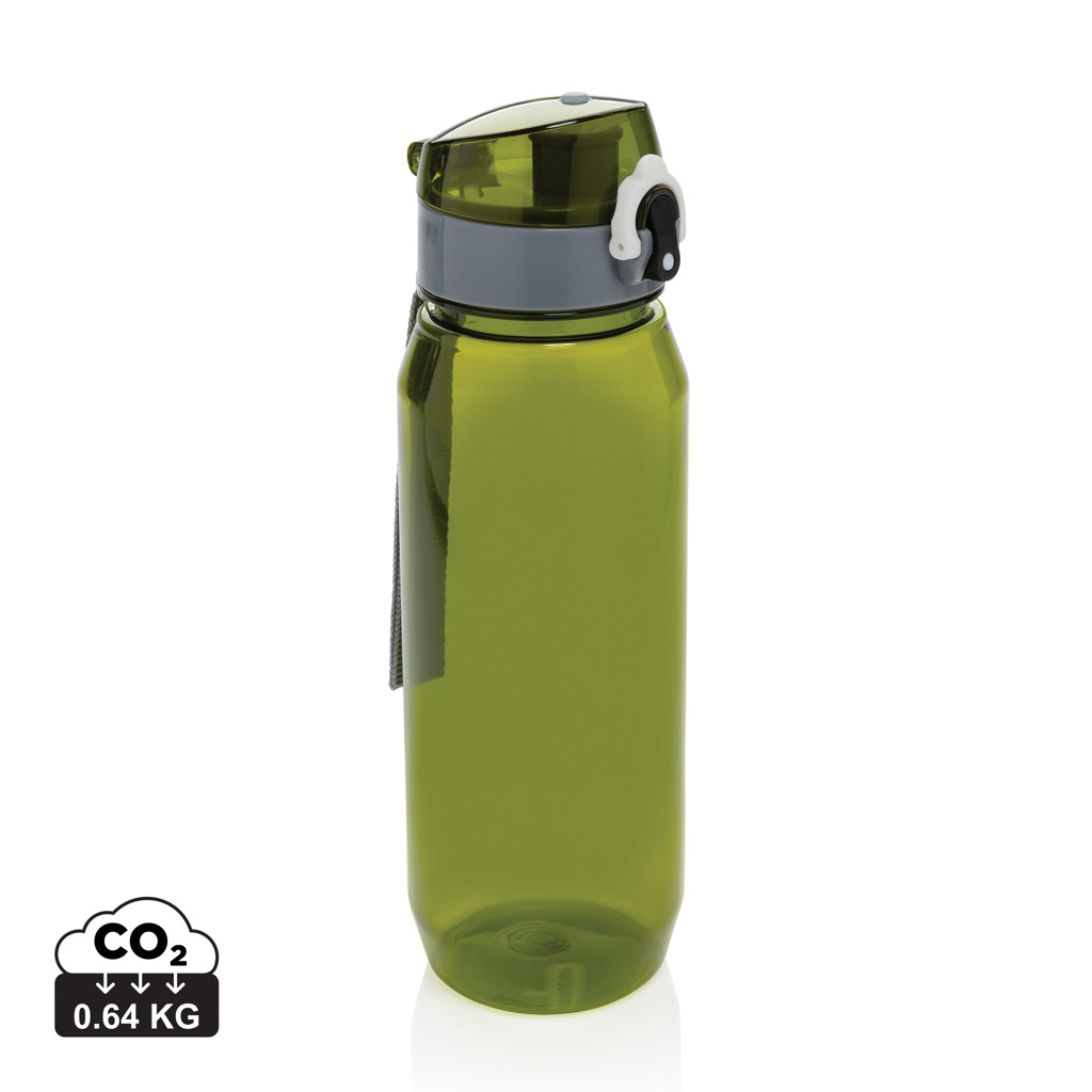 XD Collection Yide RCS Recycled PET leakproof lockable waterbottle 800ml