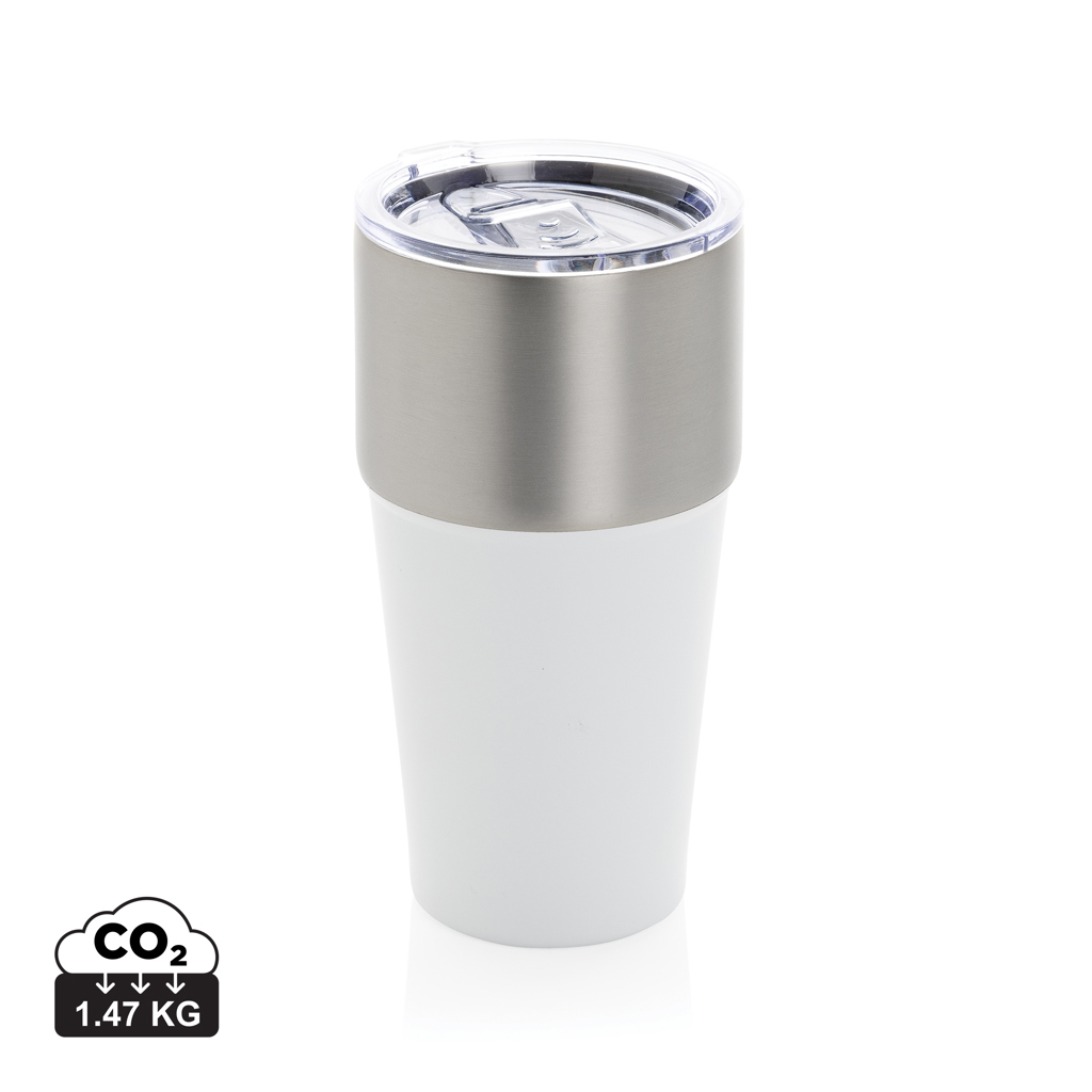 XD Collection Fluid RCS certified recycled steel tumbler 500ml