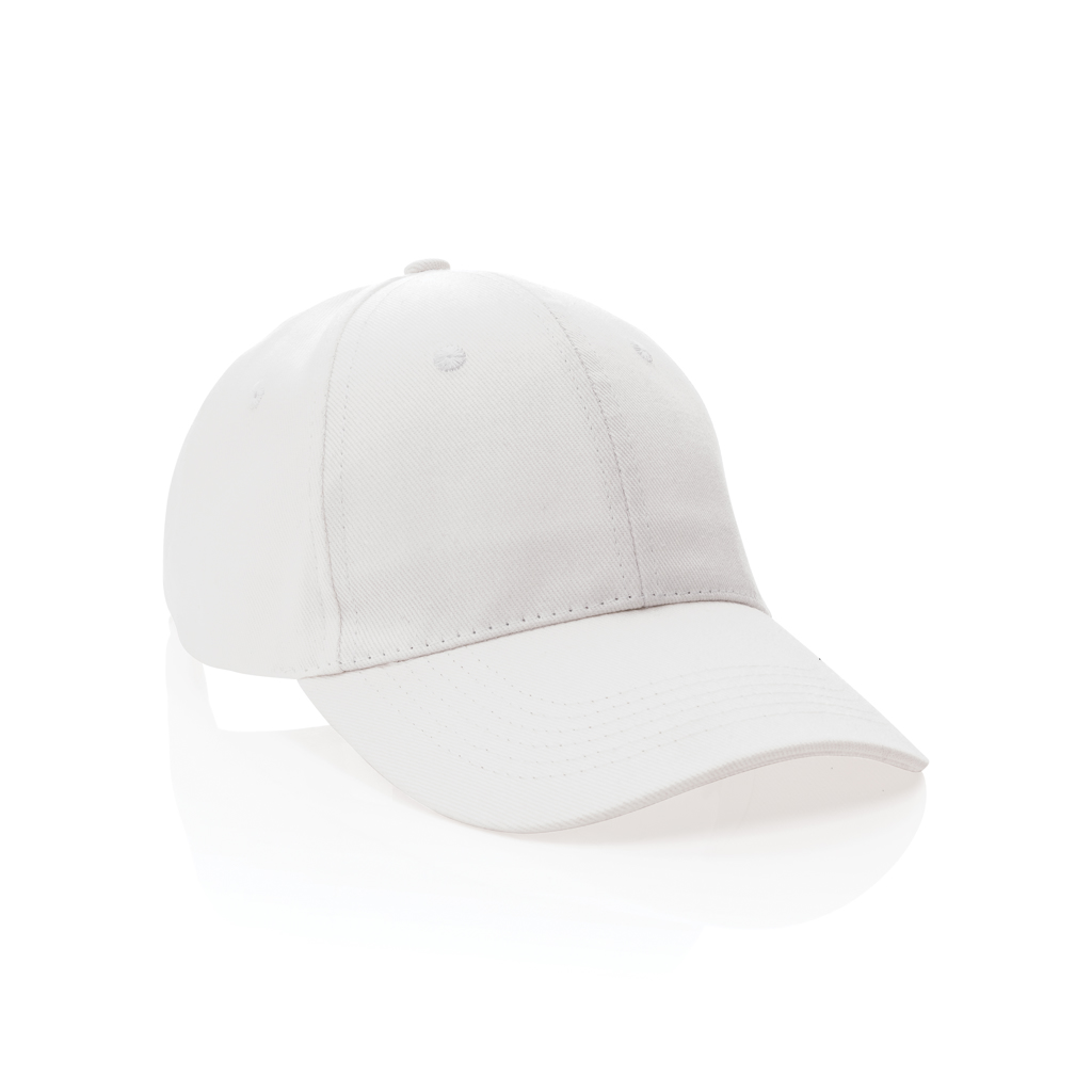 XD Collection Impact 6 panel 280gr Recycled cotton cap with AWARE™ tracer