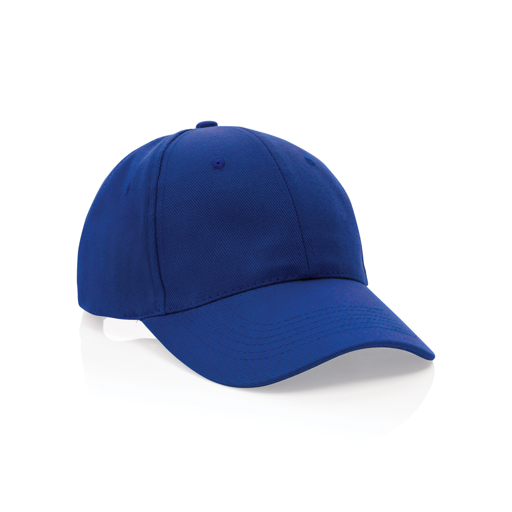 XD Collection Impact 6 panel 280gr Recycled cotton cap with AWARE™ tracer