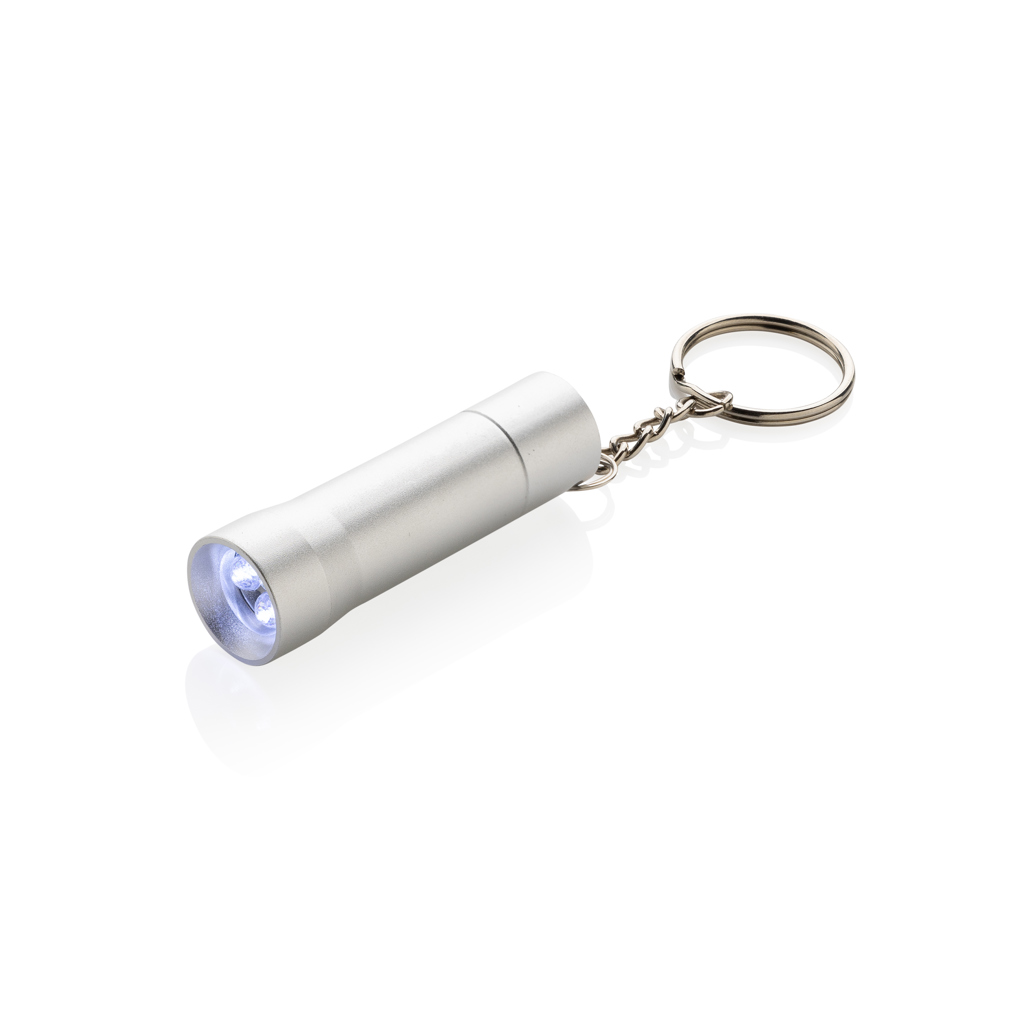 XD Collection Flash RCS recycled aluminium keychain torch