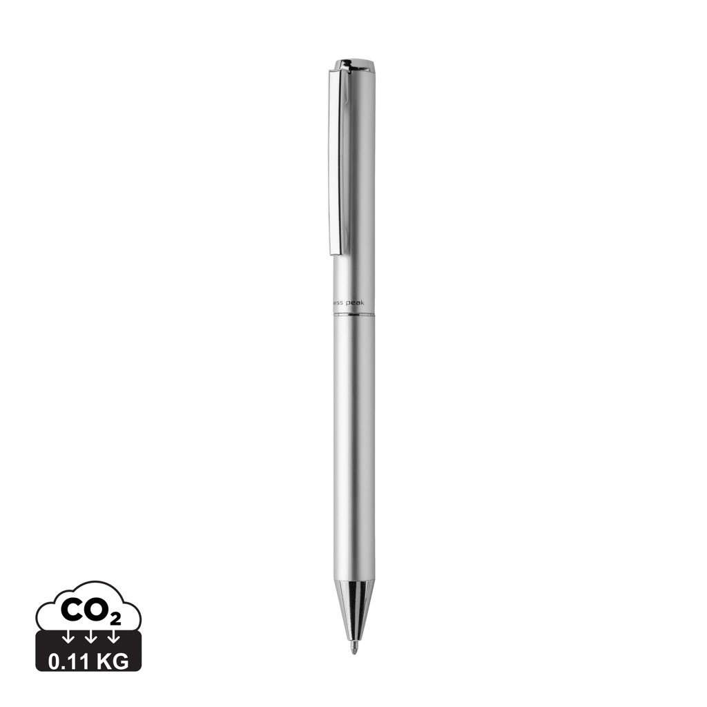 Swiss Peak Swiss Peak Cedar RCS certified recycled aluminium pen