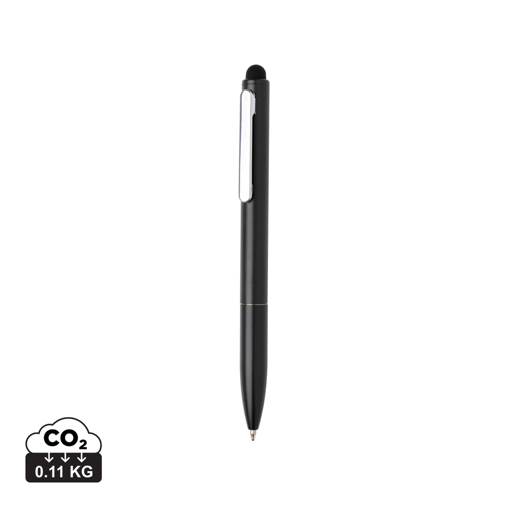 XD Collection Kymi RCS certified recycled aluminium pen with stylus