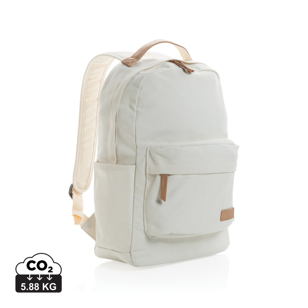 XD Collection Impact AWARE™ 16 oz. recycled canvas backpack