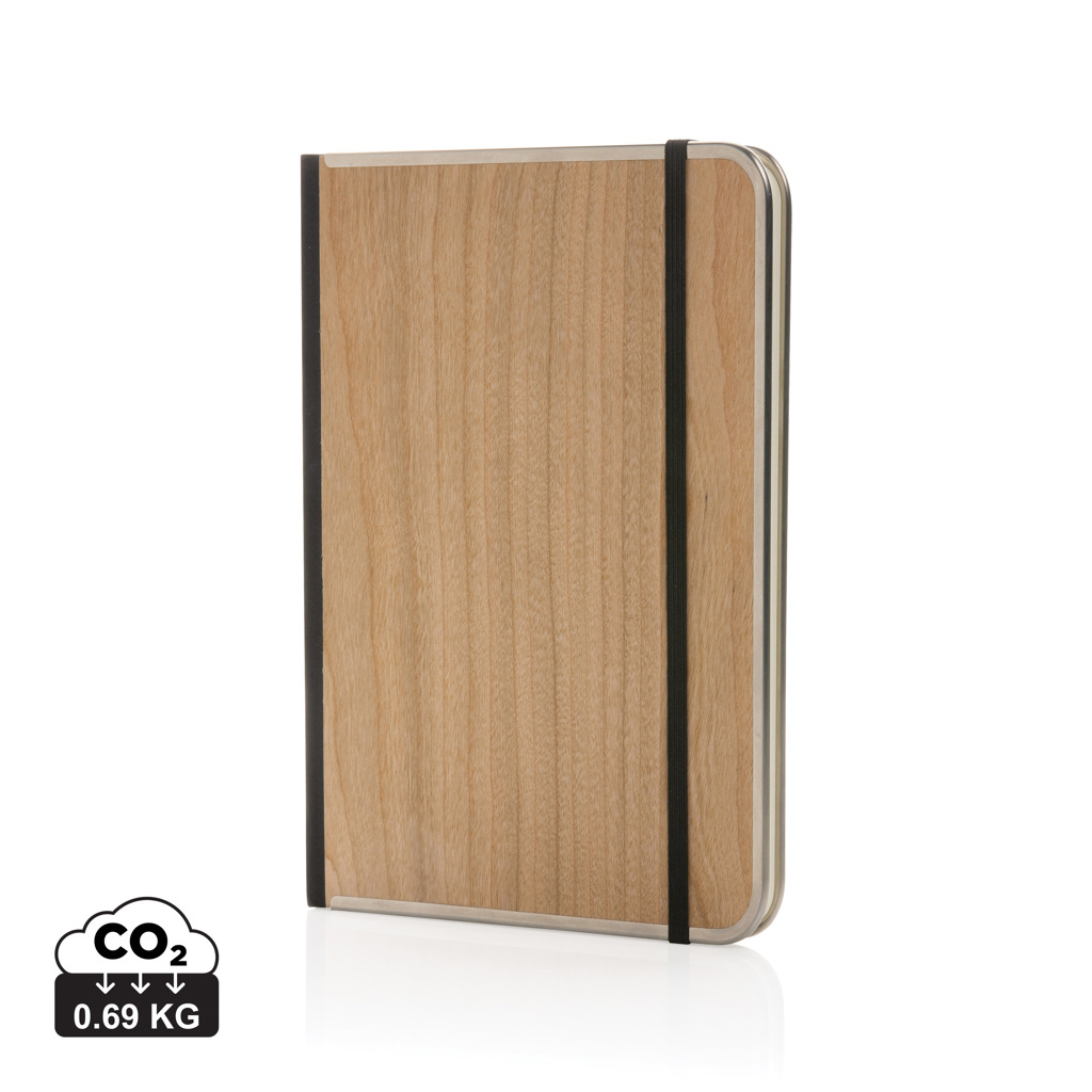 XD Collection Treeline A5 wooden cover deluxe notebook