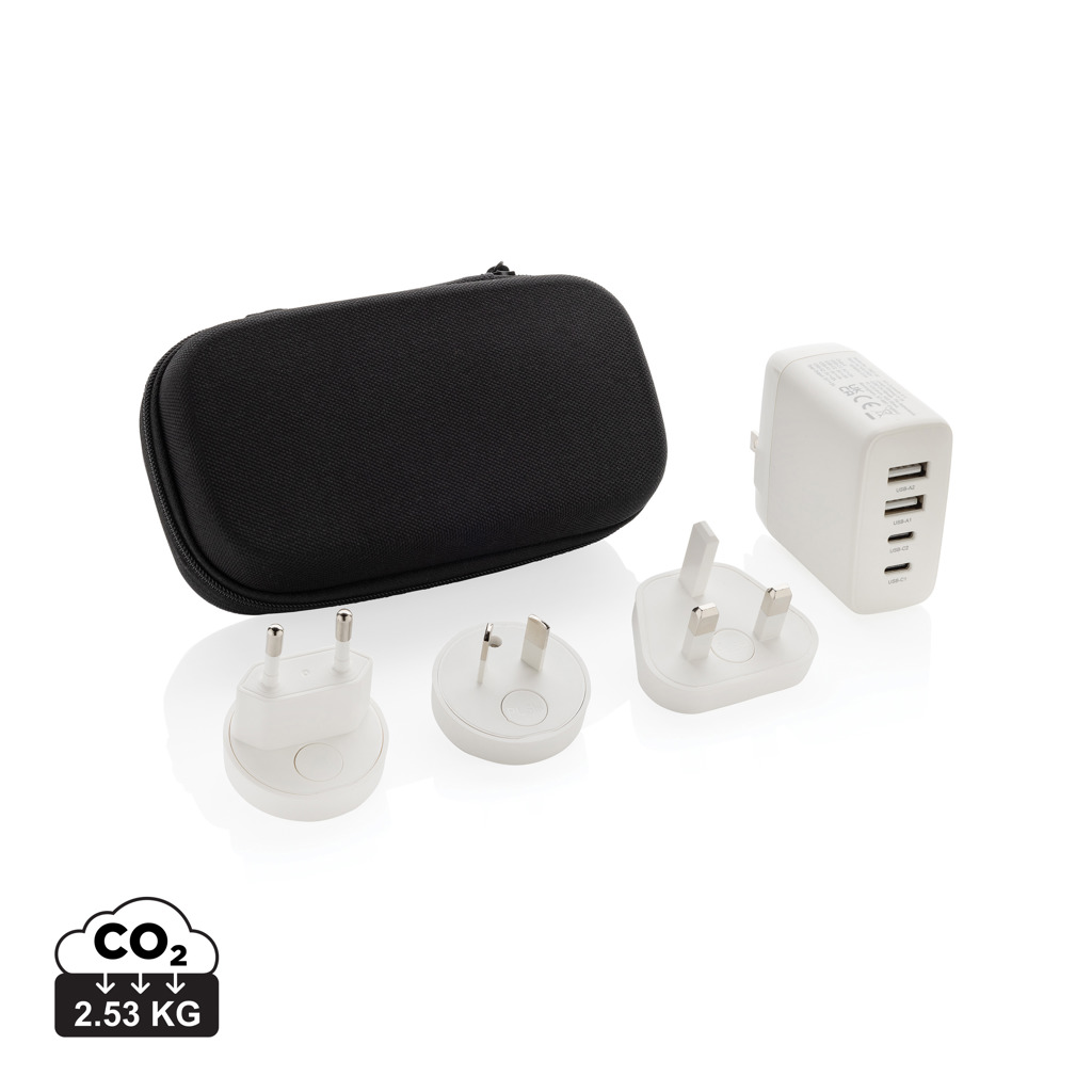 XD Collection TravelCharge Pro RCS rplastic travel charger with USB C