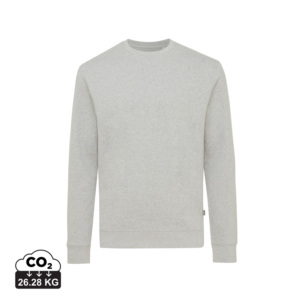 iqoniq IQONIQ Denali recycled cotton crew neck undyed