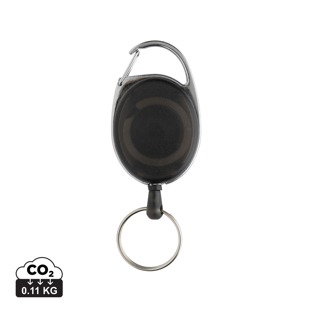 XD Collection RCS recycled ABS roller clip keychain