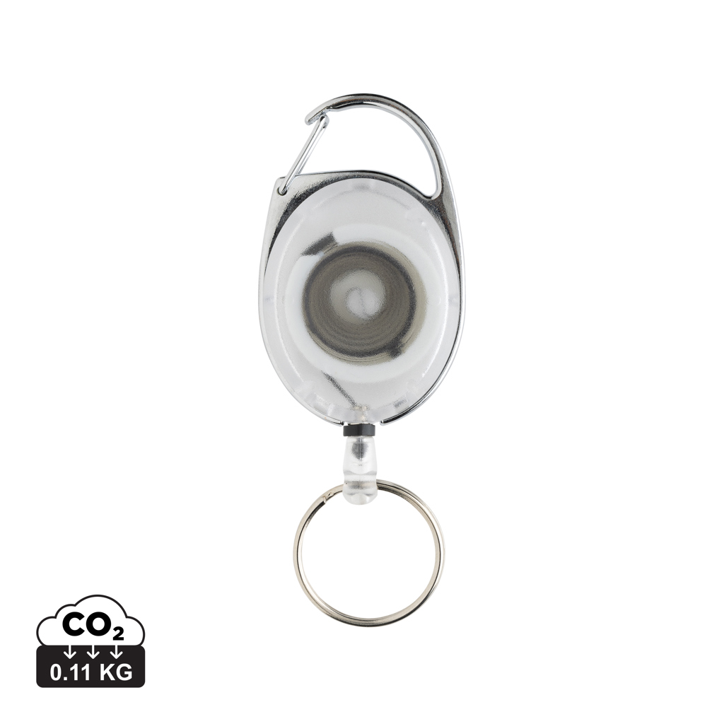 XD Collection RCS recycled ABS roller clip keychain