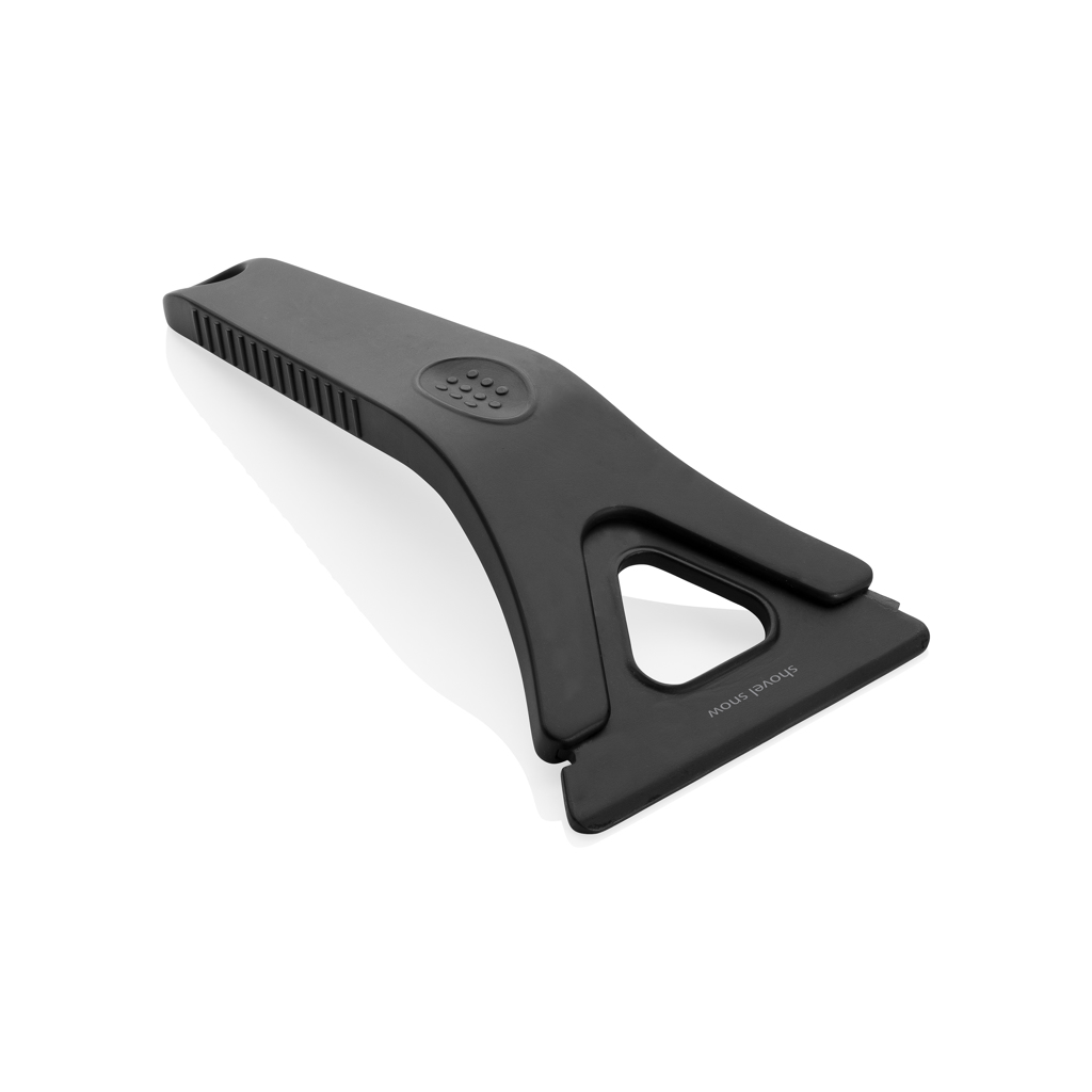 XD Collection Polard RCS certified recycled plastic 3-in-1 ice scraper