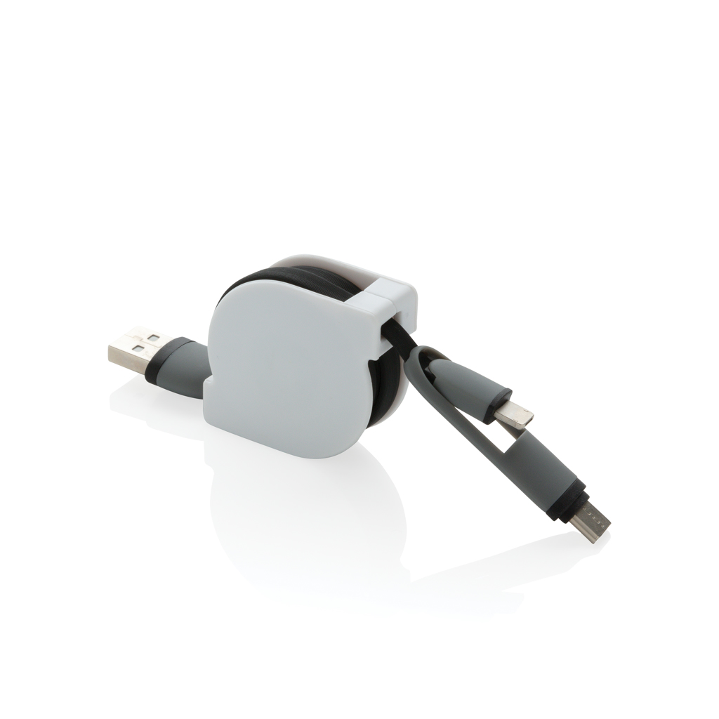 XD Collection 3-in-1 retractable cable