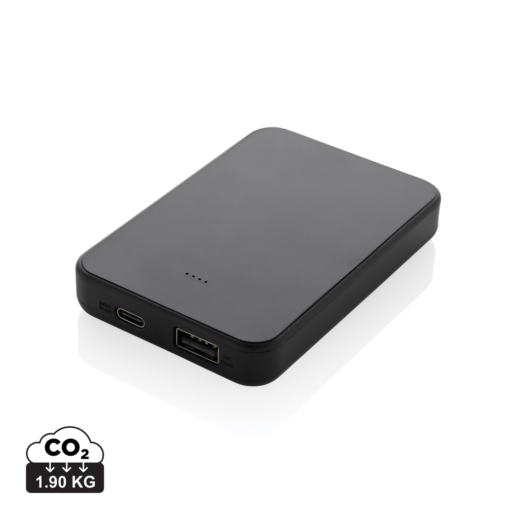 XD Collection Boostcore RCS recycled plastic powerbank 5.000mAh with USB C