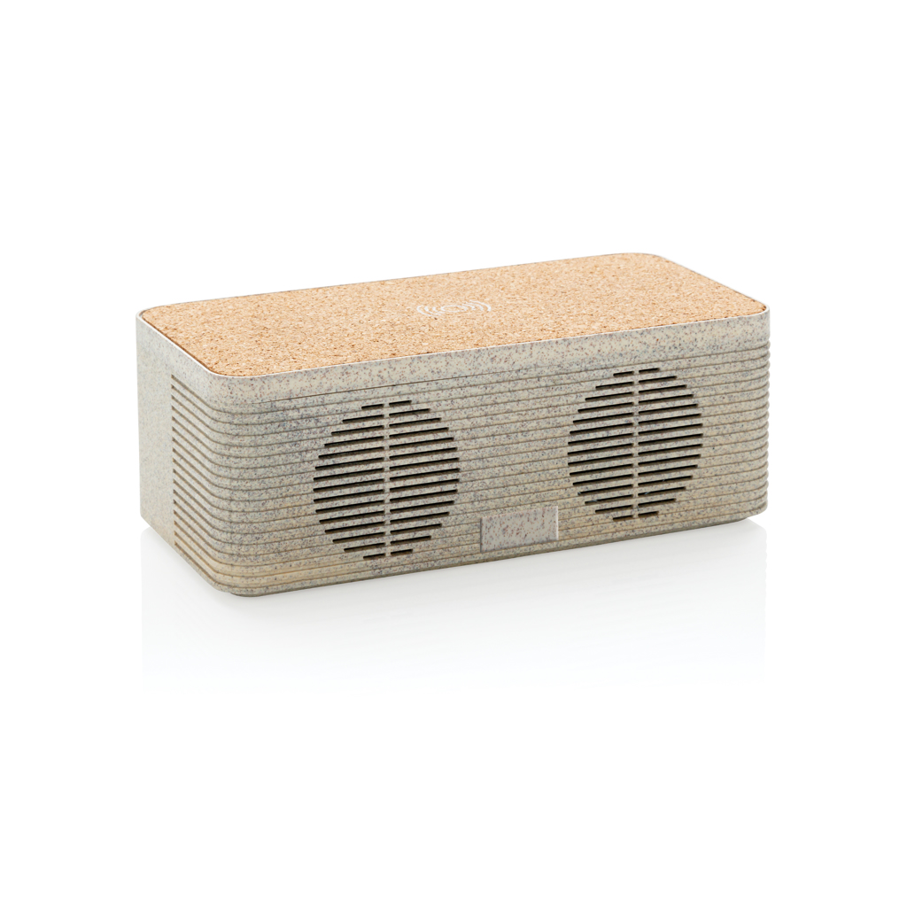 XD Collection Wheatstraw wireless charging speaker