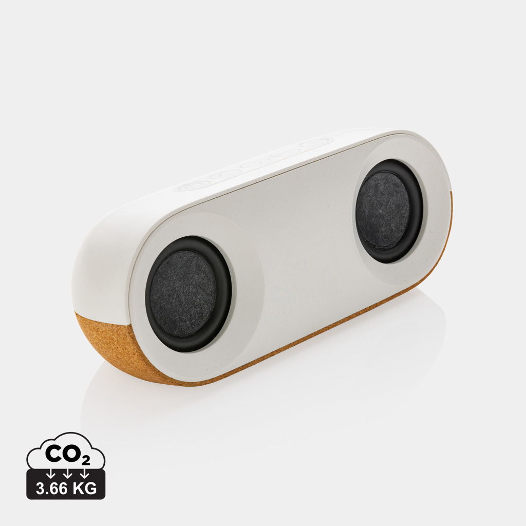 XD Xclusive Oregon RCS recycled plastic and cork 10W speaker