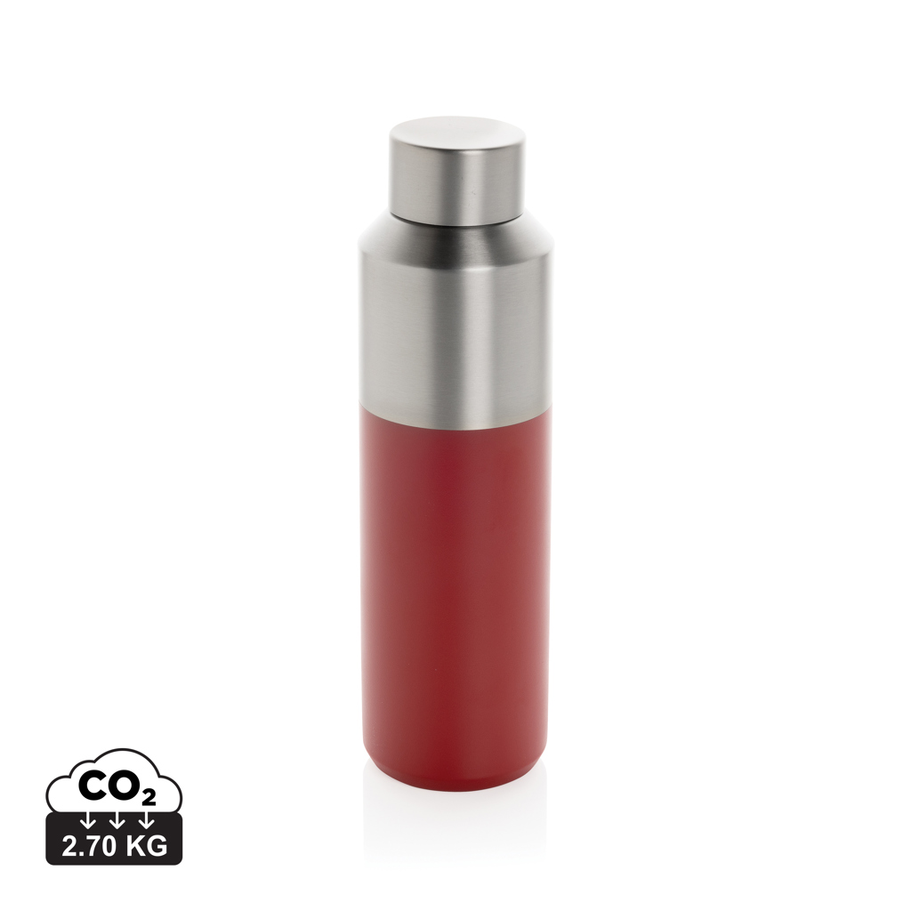XD Collection Fluid RCS certified recycled steel water bottle 600ml