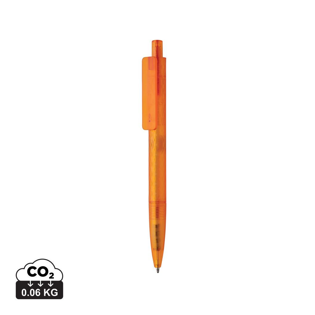 XD Collection X3 GRS recycled PC plastic pen frosted