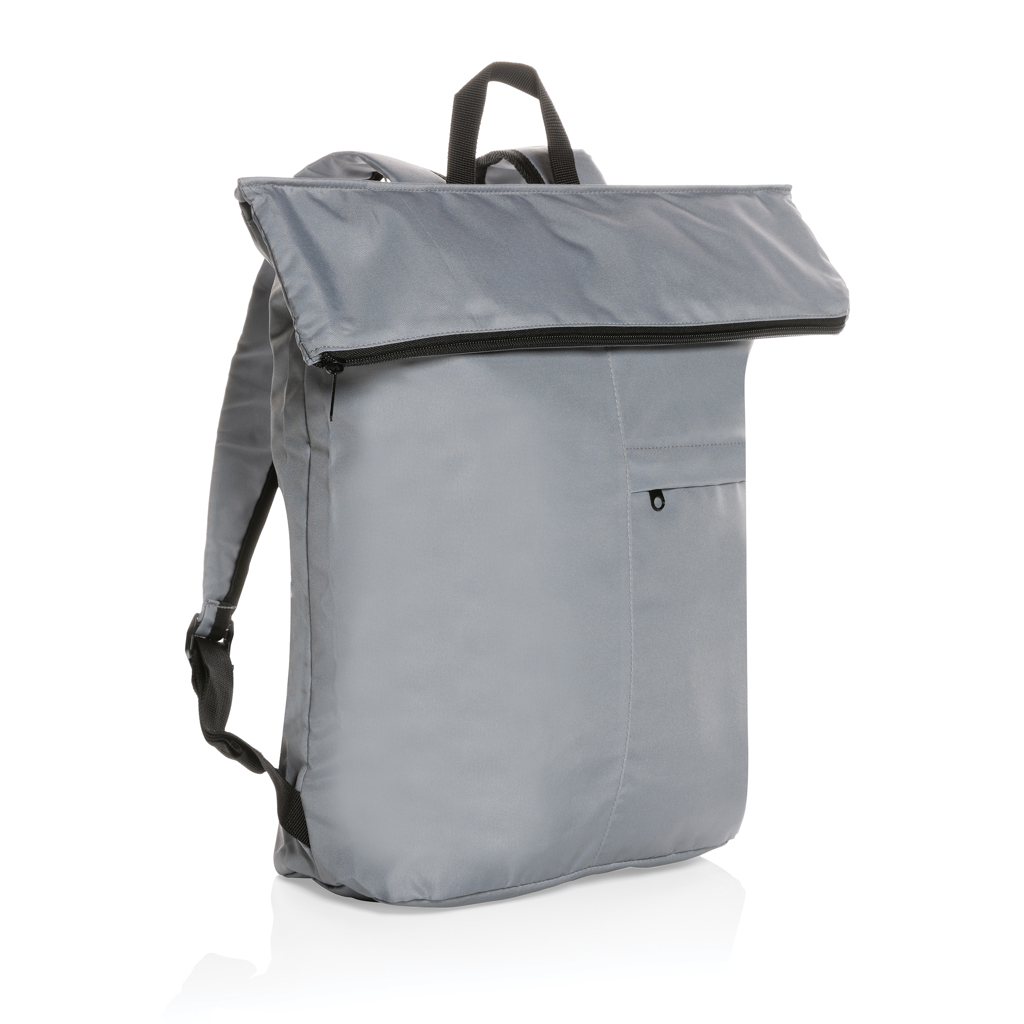 XD Collection Dillon AWARE™ RPET lightweight foldable backpack