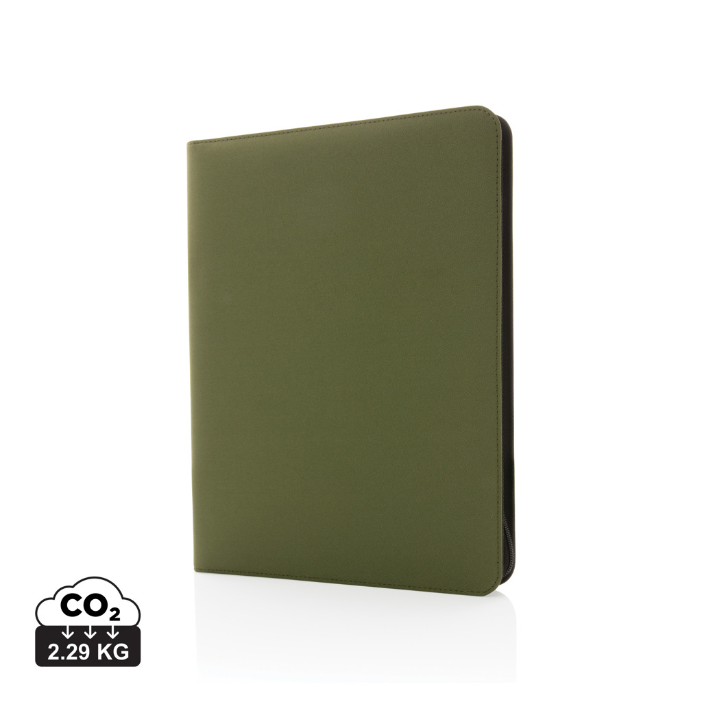 XD Collection Impact Aware™ deluxe 300D tech portfolio with zipper