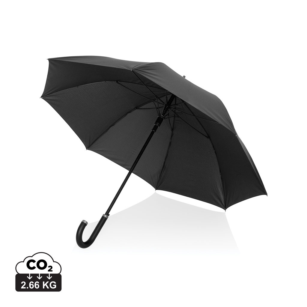 Swiss Peak Swiss Peak Vero Aware™ RPET 25” umbrella w luxe handle