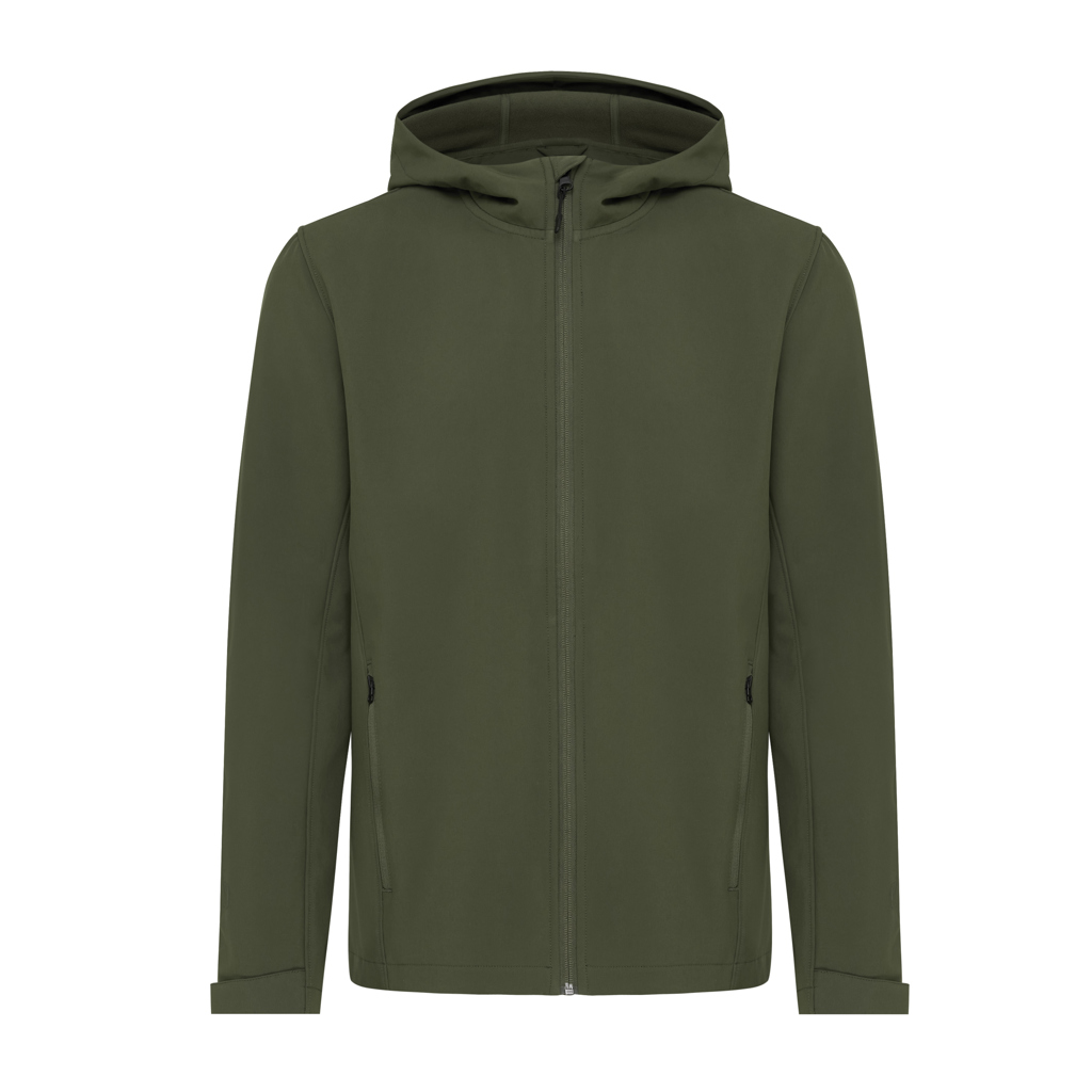 iqoniq IQONIQ Makalu men recycled polyester soft shell jacket