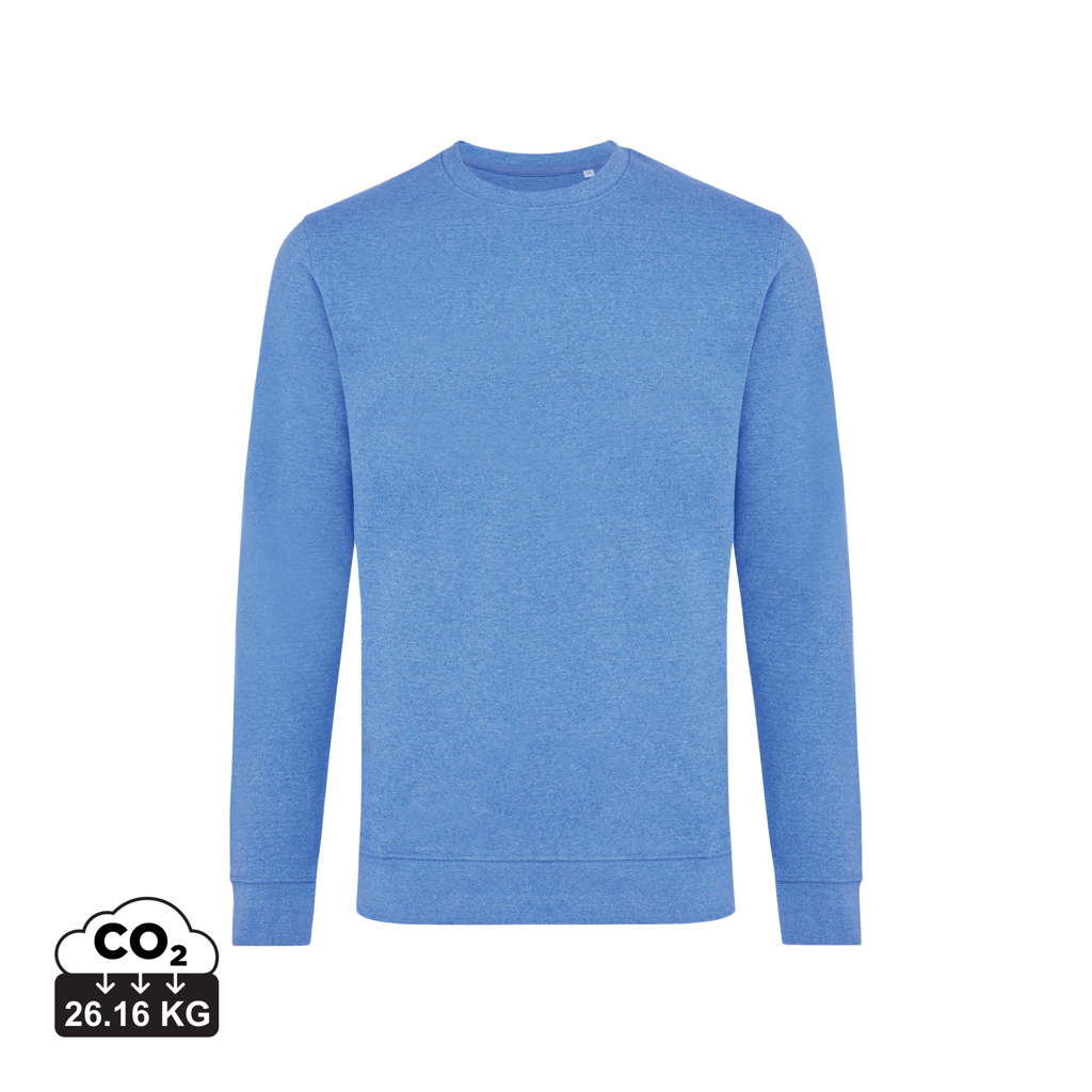 iqoniq IQONIQ Denali recycled cotton crew neck undyed