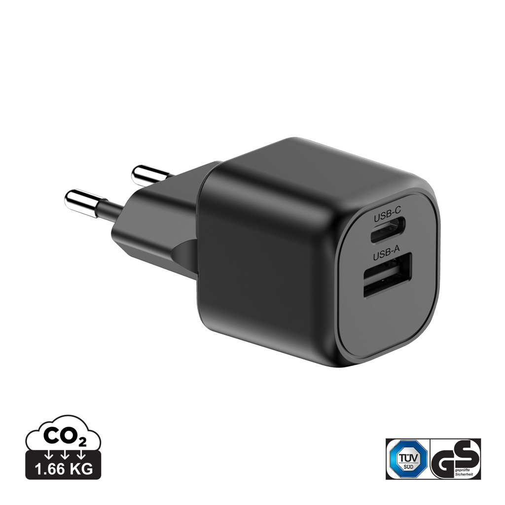 Urban Vitamin Urban Vitamin Monterey RCS recycled plastic 20W GAN charger