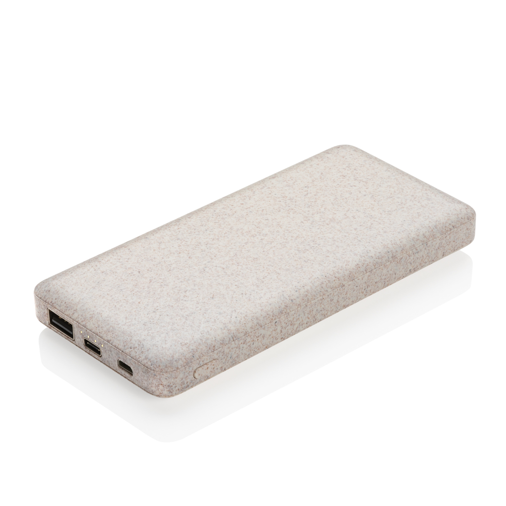 XD Collection 10.000 mah wheat straw powerbank