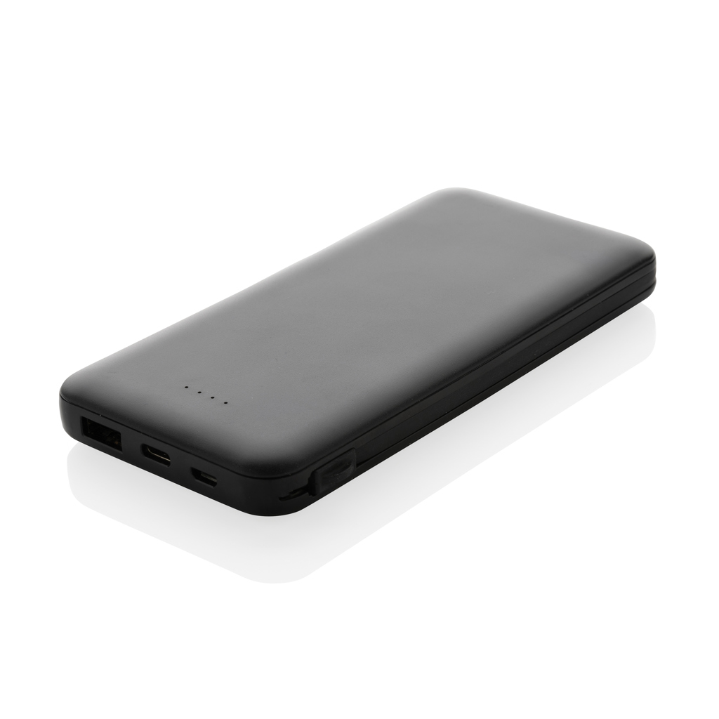 XD Collection Lockhart RCS recycled plastic 10.000 with integrated cables