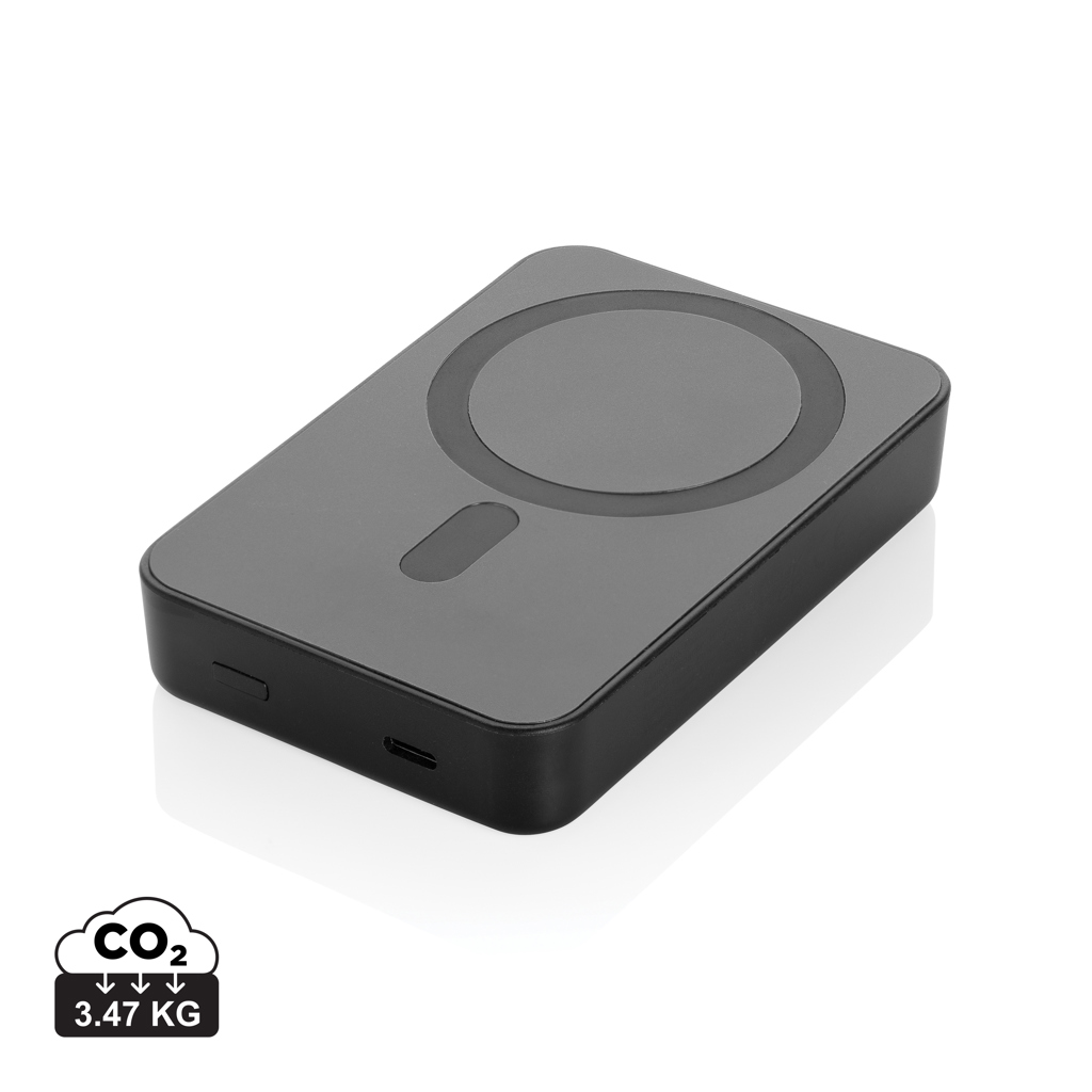 XD Collection Amporia RCS recycled plastic 10.000mAh magnetic powerbank