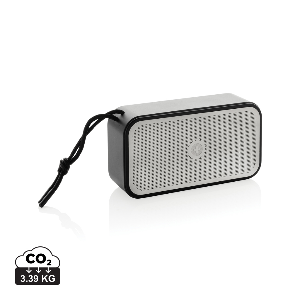 Swiss Peak Swiss Peak RCS recycled aluminium 10W bass speaker